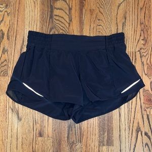 Black lululemon shorts